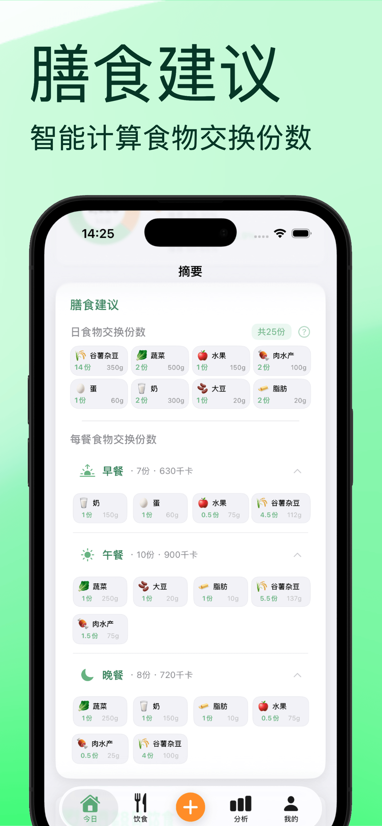 食悦饮食摘要截图